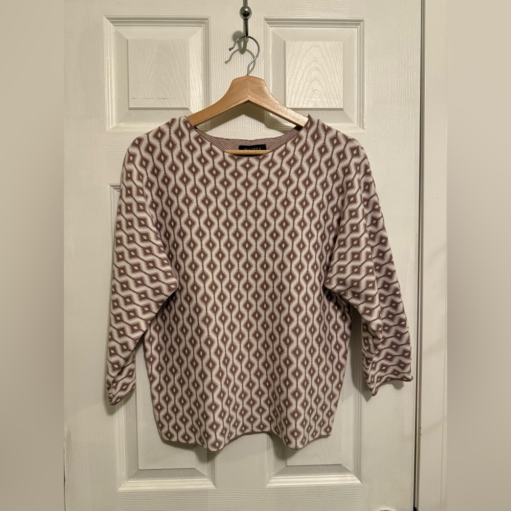 Geometric Patterned Sweater